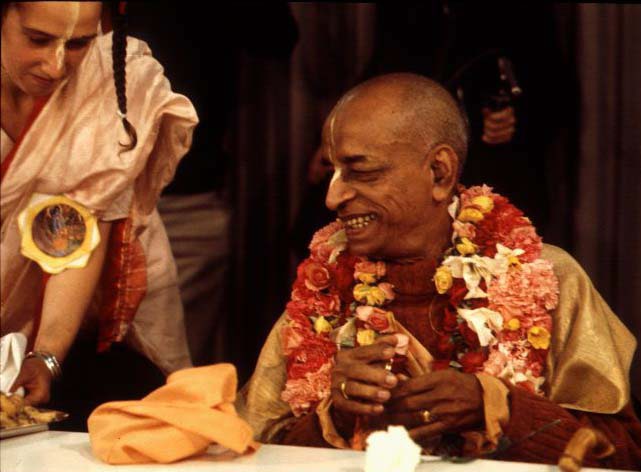 Surabhi with Prabhupāda Public program